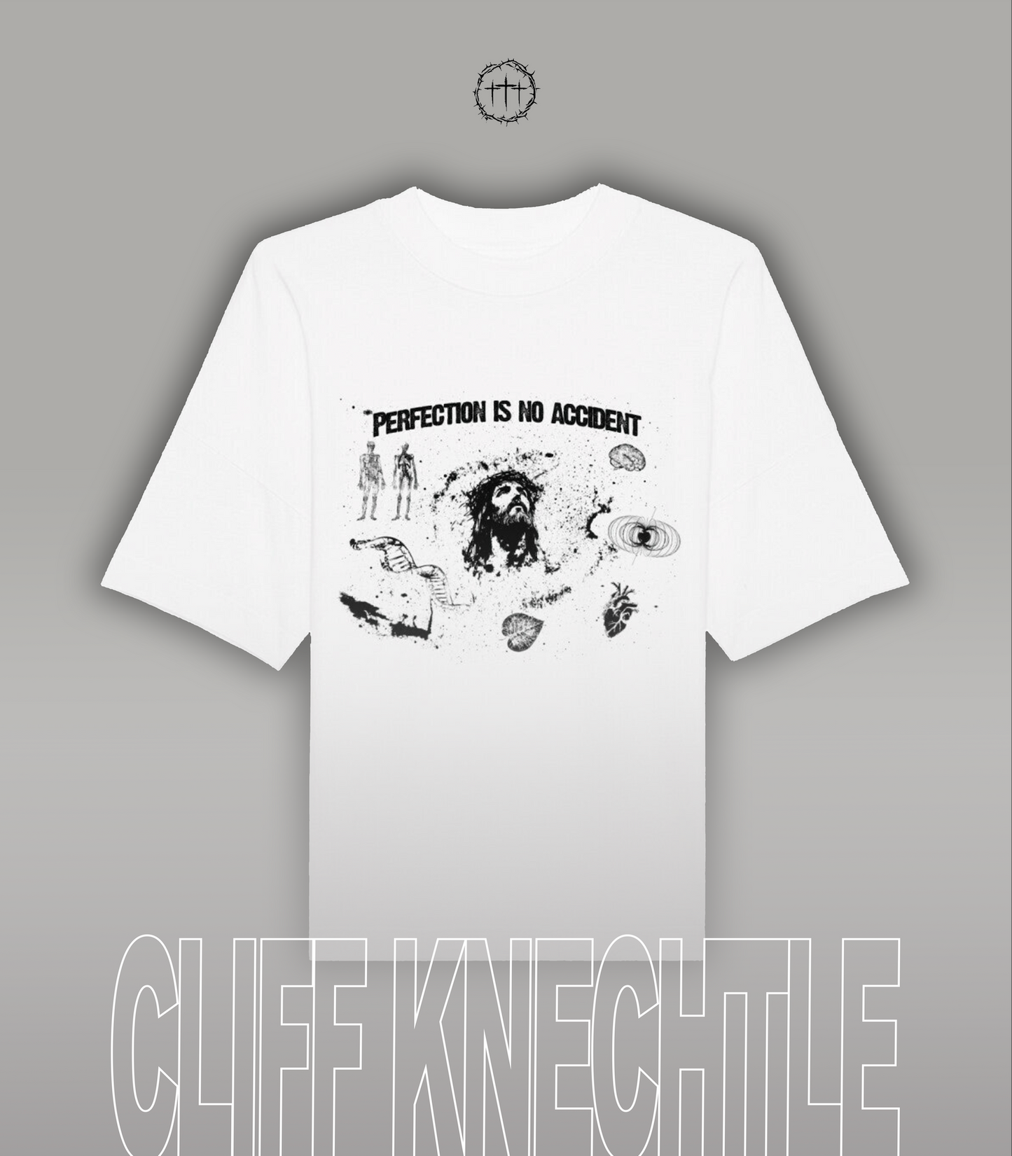 "PERFECTION IS NO ACCIDENT" Oversize Shirt