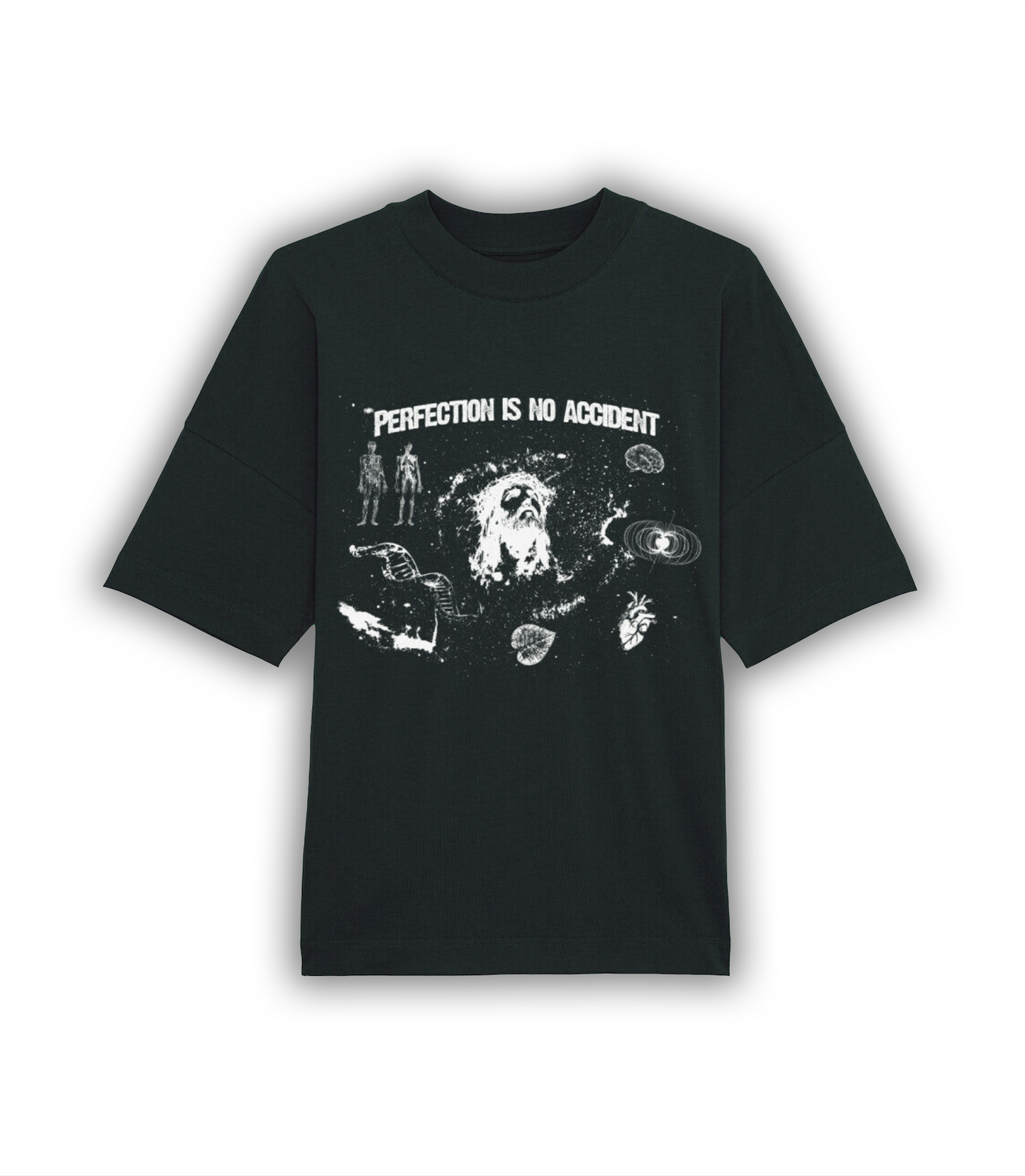 "PERFECTION IS NO ACCIDENT" Oversize Shirt