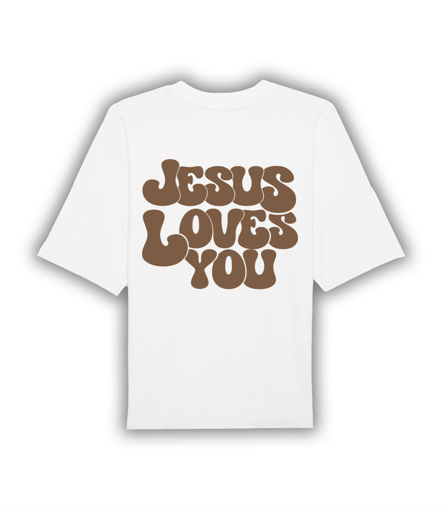 "JESUS LOVES YOU" Oversizes Shirt