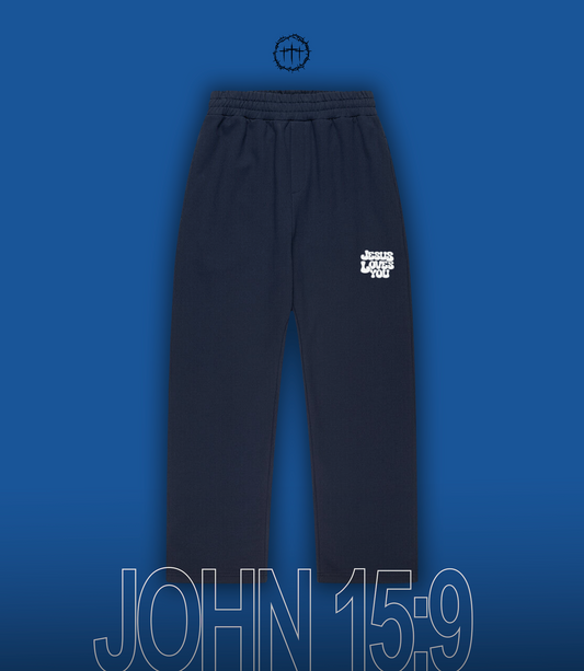 "JESUS LOVES YOU" Oversized Sweatpants